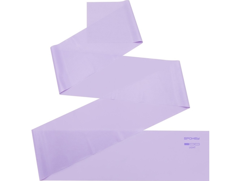 Spokey Fitness modstandsbånd i gummi Spokey Ribbon Light lilla 941949