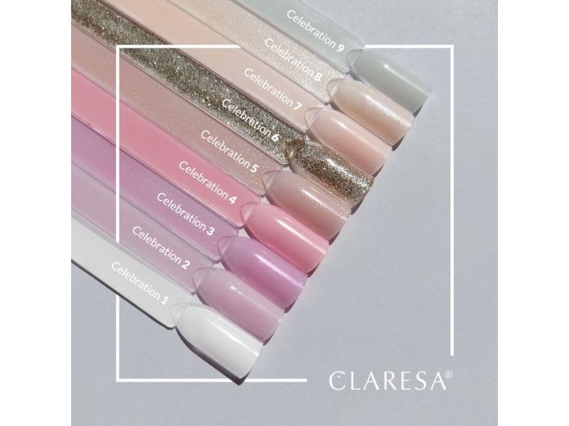 CLARESA_Soak Off UV/LED Celebration hybrid varnish 02 5g | Smink - Sminktillbehör - Sminkborstar & penslar | GameStuff