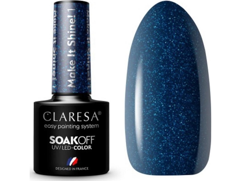 Claresa Soak Off Uv/Led Make It Shine Hybrid Nail Polish 1.5G