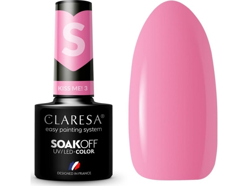 Kiss Me! Uv Nail Polish 5Ml Claresa - Pack Of 3