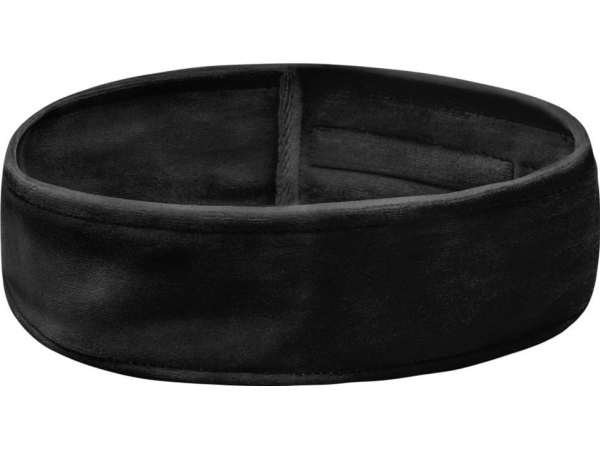 Kosmetisk velourbånd sort