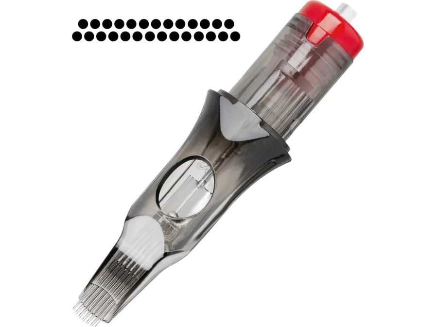 Cartridge do tatuażu El Cartel V2 - 0.30 27RM MediumTaper 10szt. | Hälsa - Personlig vård - Tatueringsbläck | GameStuff