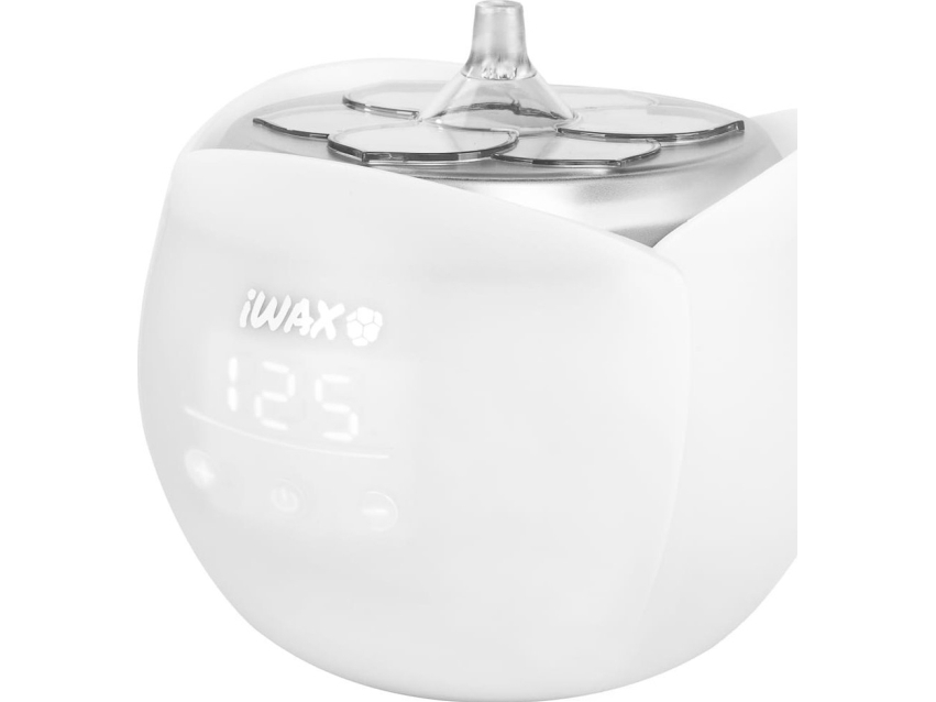 Vaxvärmare i iWax flower 40 W 450 ml, vit | Hårvård - Hårborttagning - vaxvärmare | GameStuff
