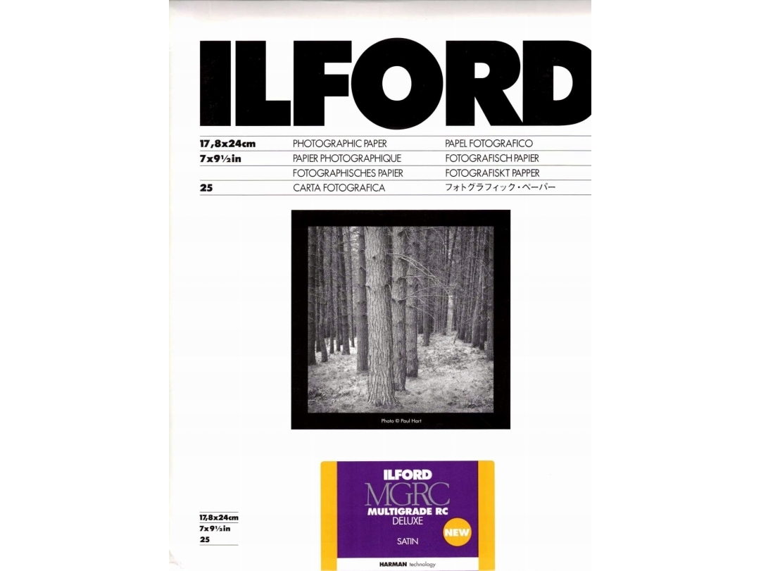 1X100 Ilford Mg Rc Dl 25M 13X18