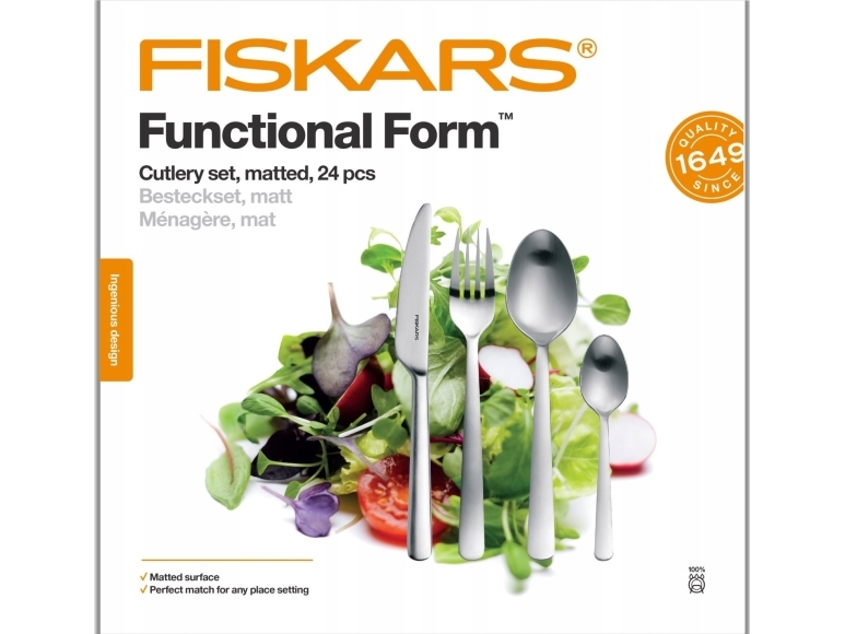 Fiskars Set Werkzeuge 24-Tlg. Matt Ff