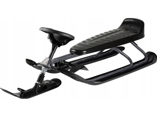 Stiga STIGA Snowracer King Size GT Sled for Adults Grey/Black ST4679-12 | Utomhusleksaker - Slädar & bob | GameStuff