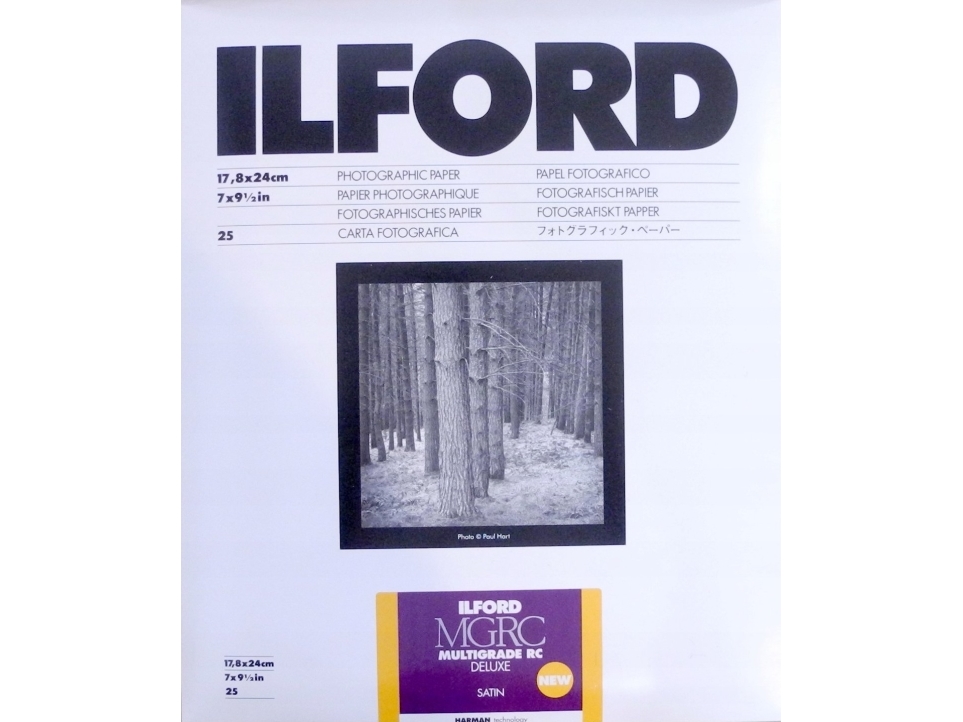 Ilford 1X 25 Ilford Mg Rc Dl 25M 18X24