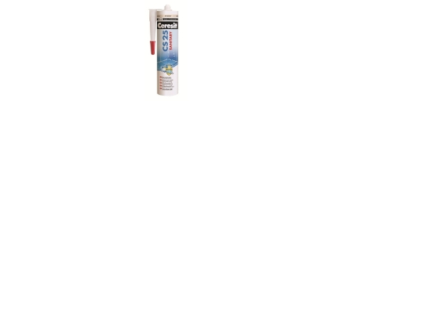 Ceresit sanitælsilikone MicroProtect CS 25 sølvgrå 280 ml