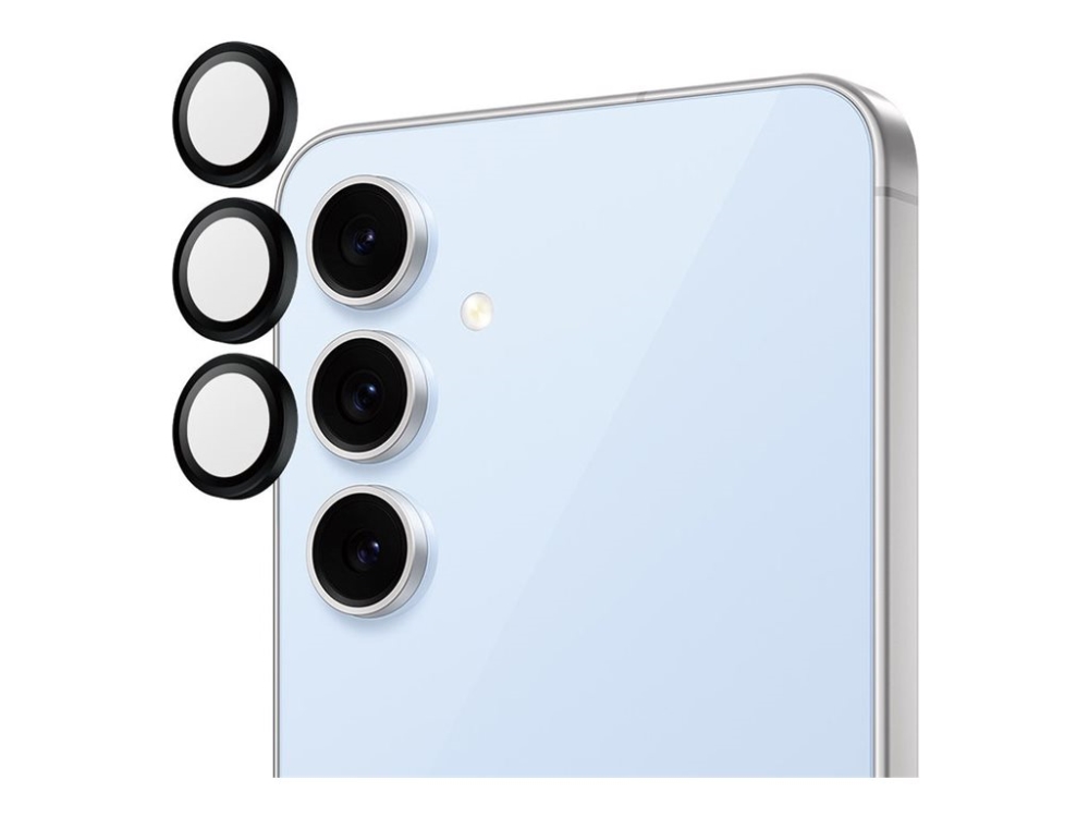 Panzerglass Hoops Linsskydd För Mobiltelefon Svart För Samsung Galaxy S24 Fe