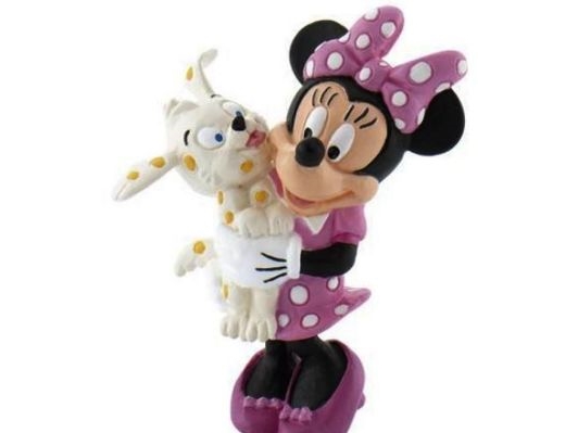 Figurka Bullyland Figurka - Minnie Z Pieskiem (220465)