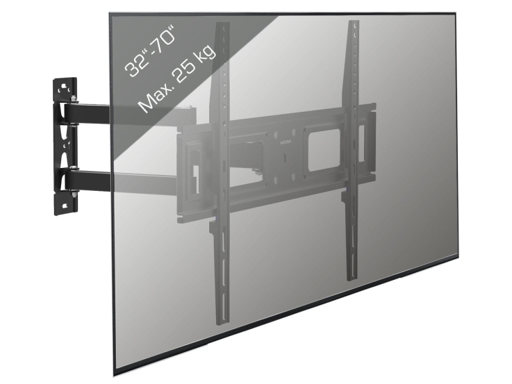Vcm Morgenthaler B-Sn 600, 81,3 Cm (32"), 177,8 Cm (70"), 100 X 100 Mm, 600 X 400 Mm, Stål, Sort