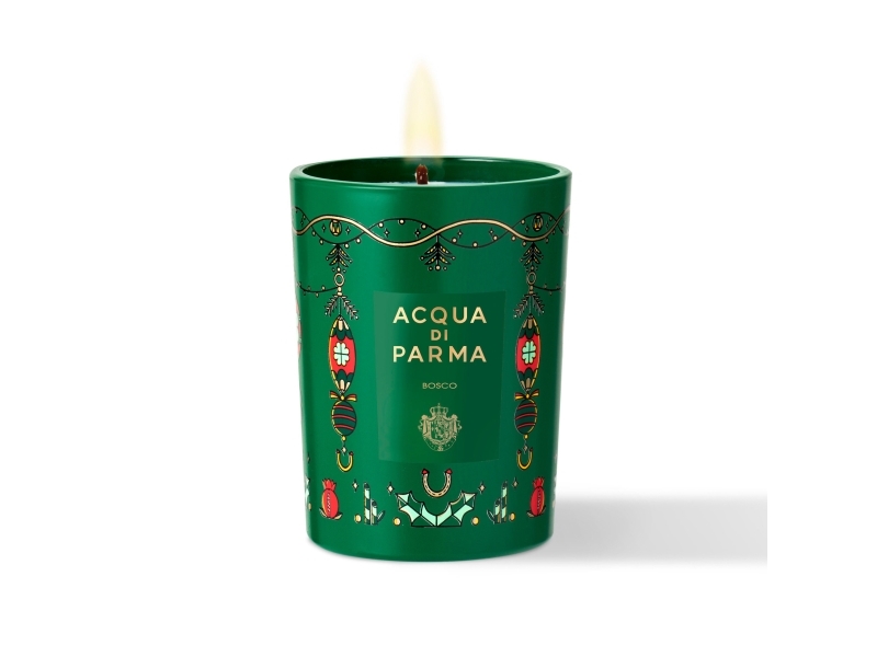 Acqua di Parma Bosco Candle 200 g, Other, Green, Clove, Eucalyptus, Pine, 50 h, 1 pc(s)