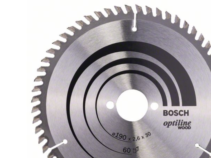 Bosch Optiline Rund Ring Ø190x2,6X30mm 60T