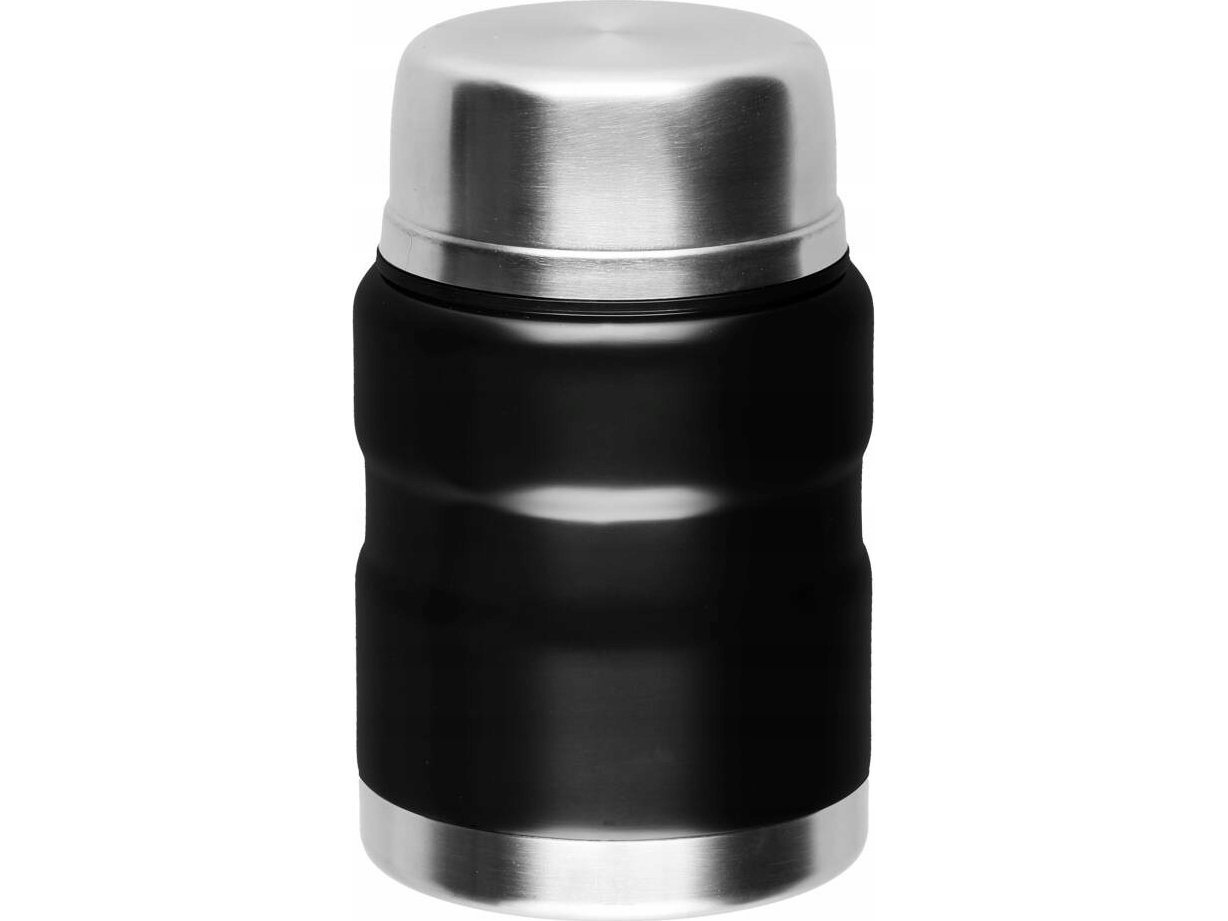 Maku ruokatermospullo 0,5l ruostumatonta terästä, musta