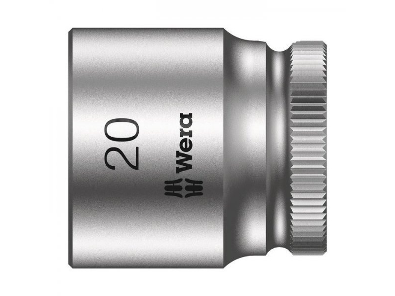 Wera 8790 Hmb, Buchse, 3/8", Metrisch, 1 Kopf/Köpfe, 20 Mm, Chrom-Vanadium-Stahl