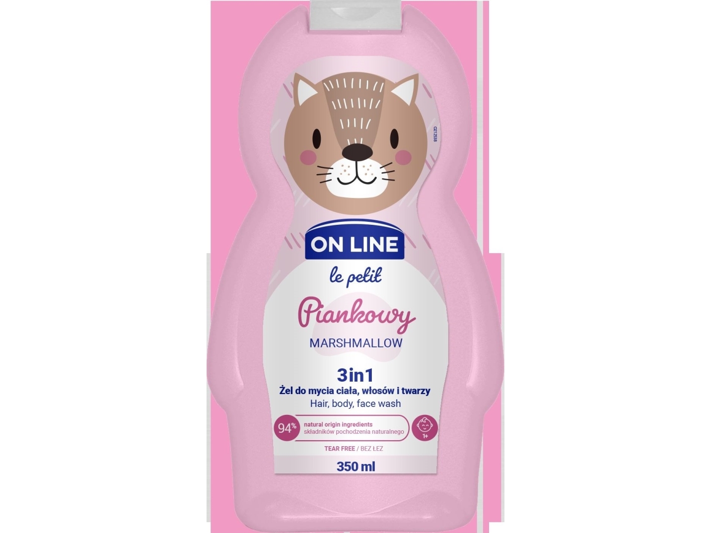 On Line Le Petit Gel 3-i-1 för tvätt av kropp, hår och ansikte för barn 350 ml | N - A | GameStuff