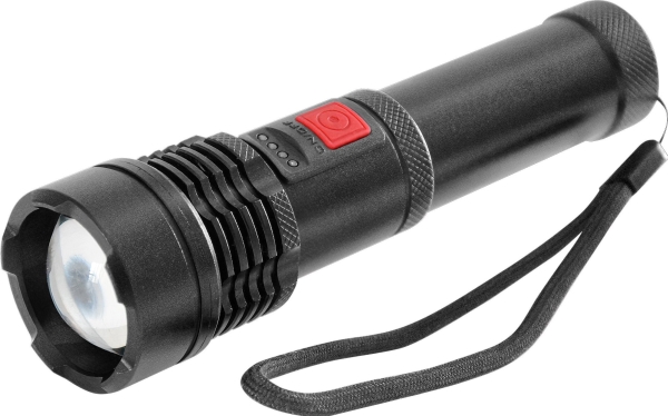 ORNO LED-ficklampa COB 12W batteri 2200mAh zoom | Belysning - Annan belysning - Övriga | GameStuff
