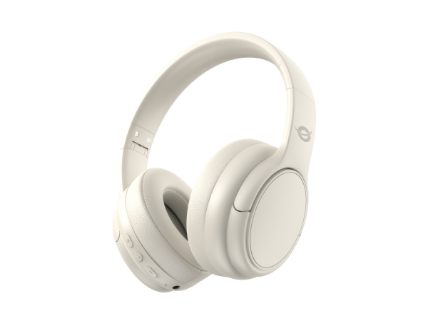 Conceptronic Parris03c, Kabel & Trådløs, Musik, 20 - 20000 Hz, 198,5 G, Headset, Cremefarvet
