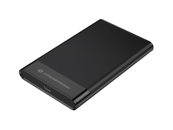 Conceptronic GrabnGO - SSD - 500 GB - extern - 2.5 - med Seagate Rescue Data Recovery | Datorkomponenter - Hårddisk & Lagring - Kabinett & docking | GameStuff