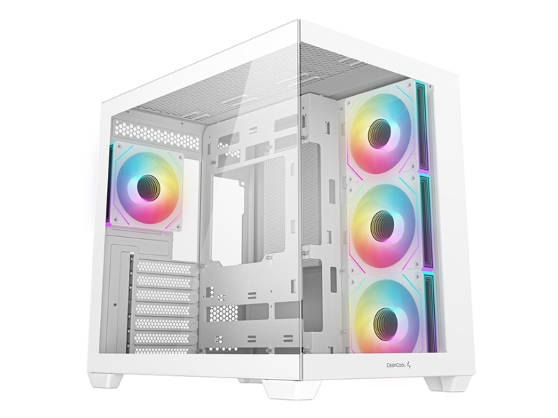 Deepcool CG530 4F WH White Mid Tower Power supply included No | Datorkomponenter - Datorchassin & Tilbeör - Alla Datorchassin | GameStuff