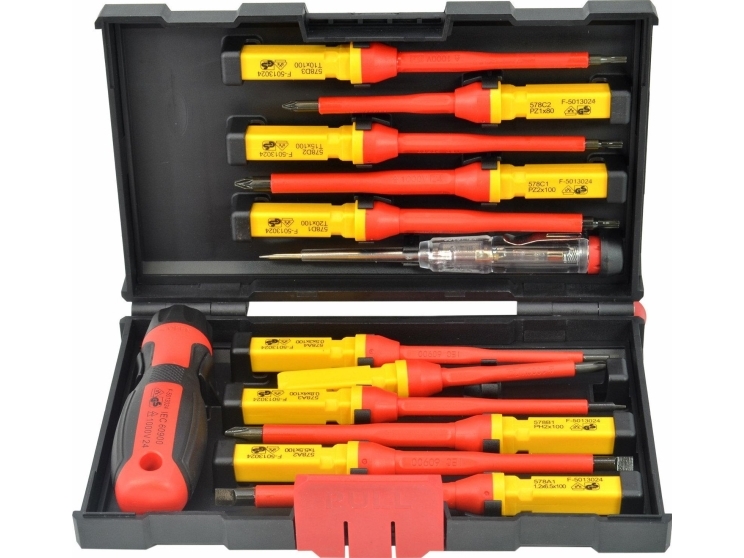 AW-Tools bitsats AWTools AW36989 – VDE – 1000V – 13 delar | Trädgården - Trädgårdsredskap - Redskapsset | GameStuff