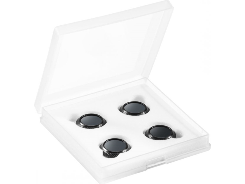 Walimex Pro Drönarfilteruppsattning Dji Mavic Pro Cpl Nd 4 Nd 8 Nd 16 Inkl. Skyddshölje Svart 1021481