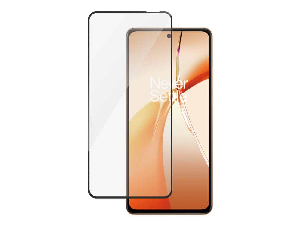 PanzerGlass - Skærmbeskytter for mobiltelefon - ultrabred pasform - glas - rammefarve sort - for OnePlus Nord CE4 Lite