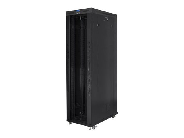 Lanberg 19-Zoll Rack Standing Cabinet 47U 800X1200mm, Lcd Glastür (Flat Pack) Schwarz