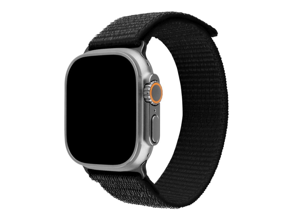 Feststehend Feststehend | Sportarmband Apple Watch Ultra 49Mm | 160-210 Mm | Schwarz | Nylon