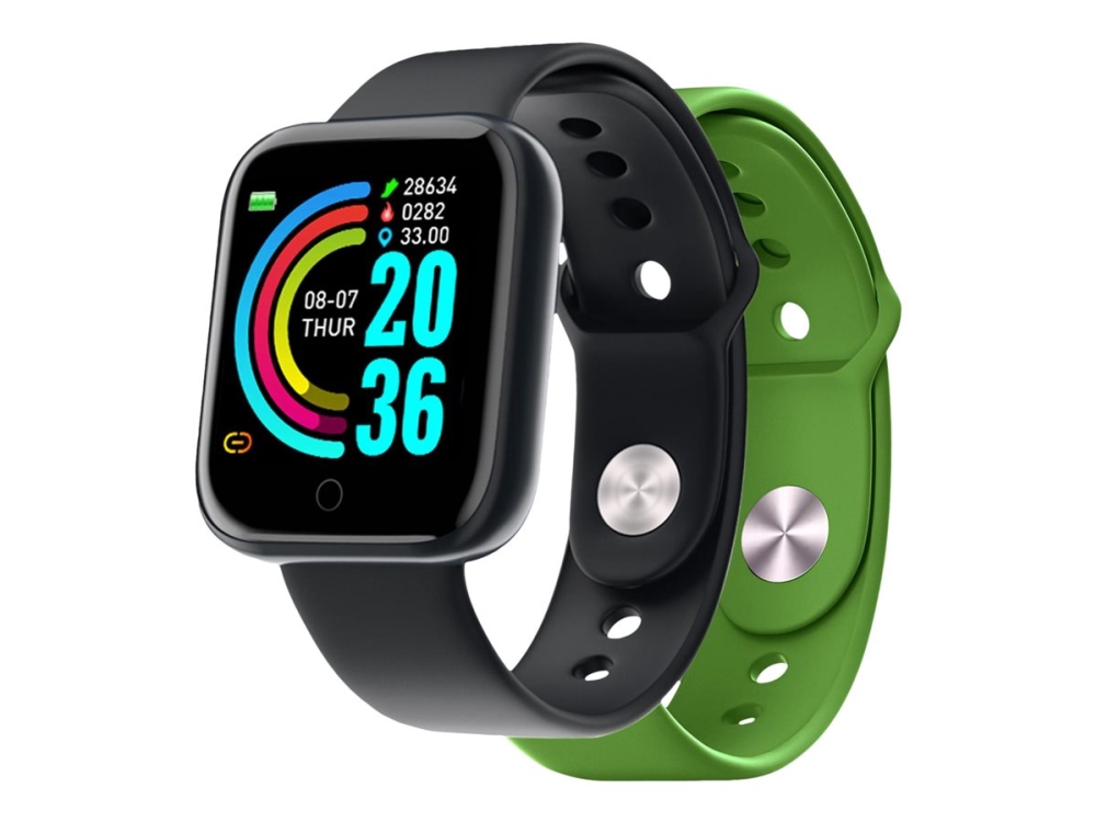 Celly SUMMER COLLECTION TRAINERBEAT - Aktivitetspårare med rem - display 1.44 - 27.2 g - grön | Sport & Träning - Pulsklockor & Smartwatches - Aktivitetsspårare | GameStuff