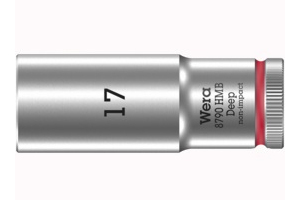 Wera 8790 Hmb, Buchse, 3/8", Metrisch, 1 Kopf/Köpfe, 17 Mm, Chrom-Vanadium-Stahl