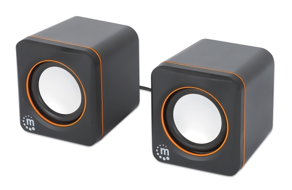 Manhattan 2600 Series, 2.0 Kanäle, Kabelgebunden, 6 W, 5 Ohm, Schwarz, Orange