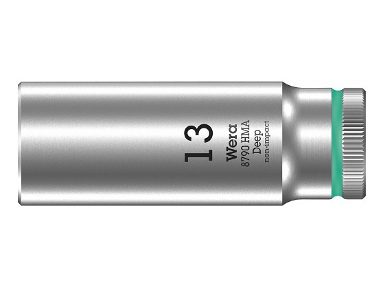 Wera 8790 Hmb, Buchse, 3/8", Metrisch, 1 Kopf/Köpfe, 13 Mm, Chrom-Vanadium-Stahl