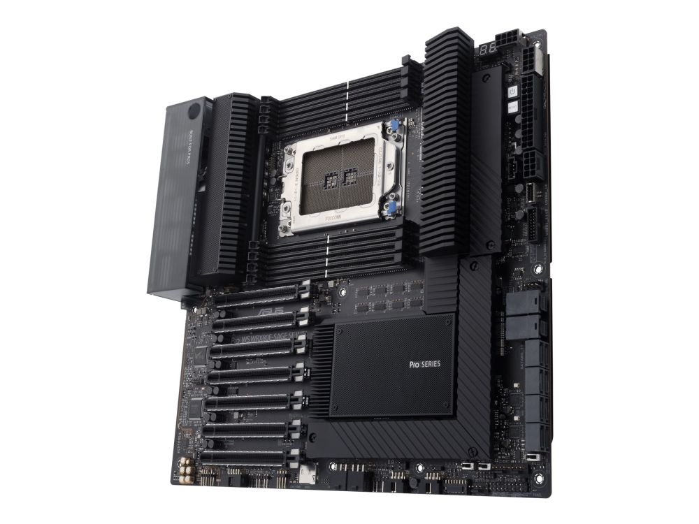 Bilde av Asus Pro Ws Wrx80e-sage Se Wifi Utvidet Atx (e-atx) Hovedkort