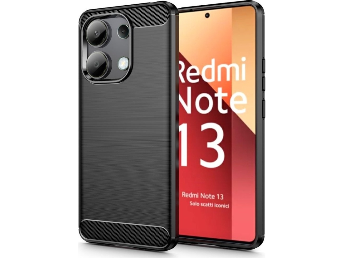 Tech Protect Tech Protect Tpucarbon Xiaomi Redmi Note 13 4g / Lte Black