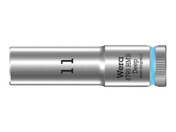 Wera 8790 Hmb, Buchse, 3/8", Metrisch, 1 Kopf/Köpfe, 11 Mm, Chrom-Vanadium-Stahl