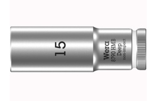 Wera 8790 Hmb, Buchse, 3/8", Metrisch, 1 Kopf/Köpfe, 15 Mm, Chrom-Vanadium-Stahl