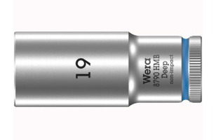Wera 8790 Hmb, Buchse, 3/8", Metrisch, 1 Kopf/Köpfe, 19 Mm, Chrom-Vanadium-Stahl