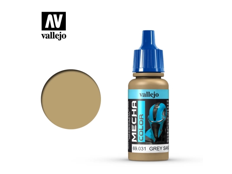 Vallejo 69.031, Grau, Sand, Acrylfarbe, Flüssigkeit, 17 Ml, 1 Stück(E)