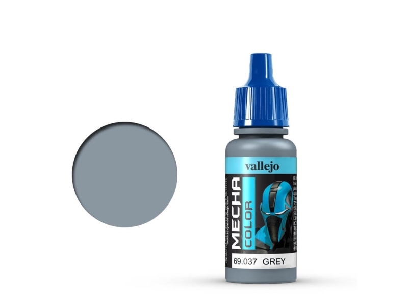 Vallejo 69.037, Grå, Akrylmaling, Væske, 17 ml, 1 stk