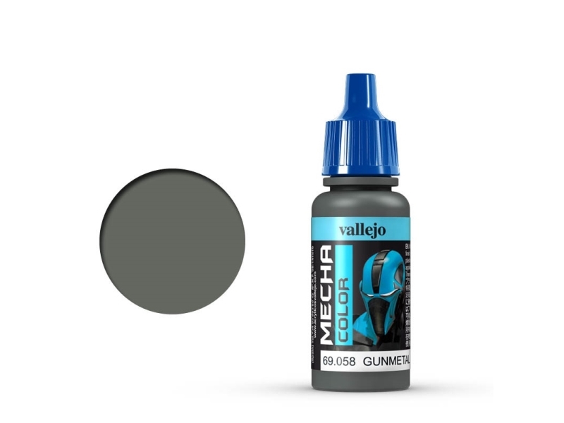 Vallejo 69.058, Grå, Akrylmaling, Væske, 17 ml, 1 stk