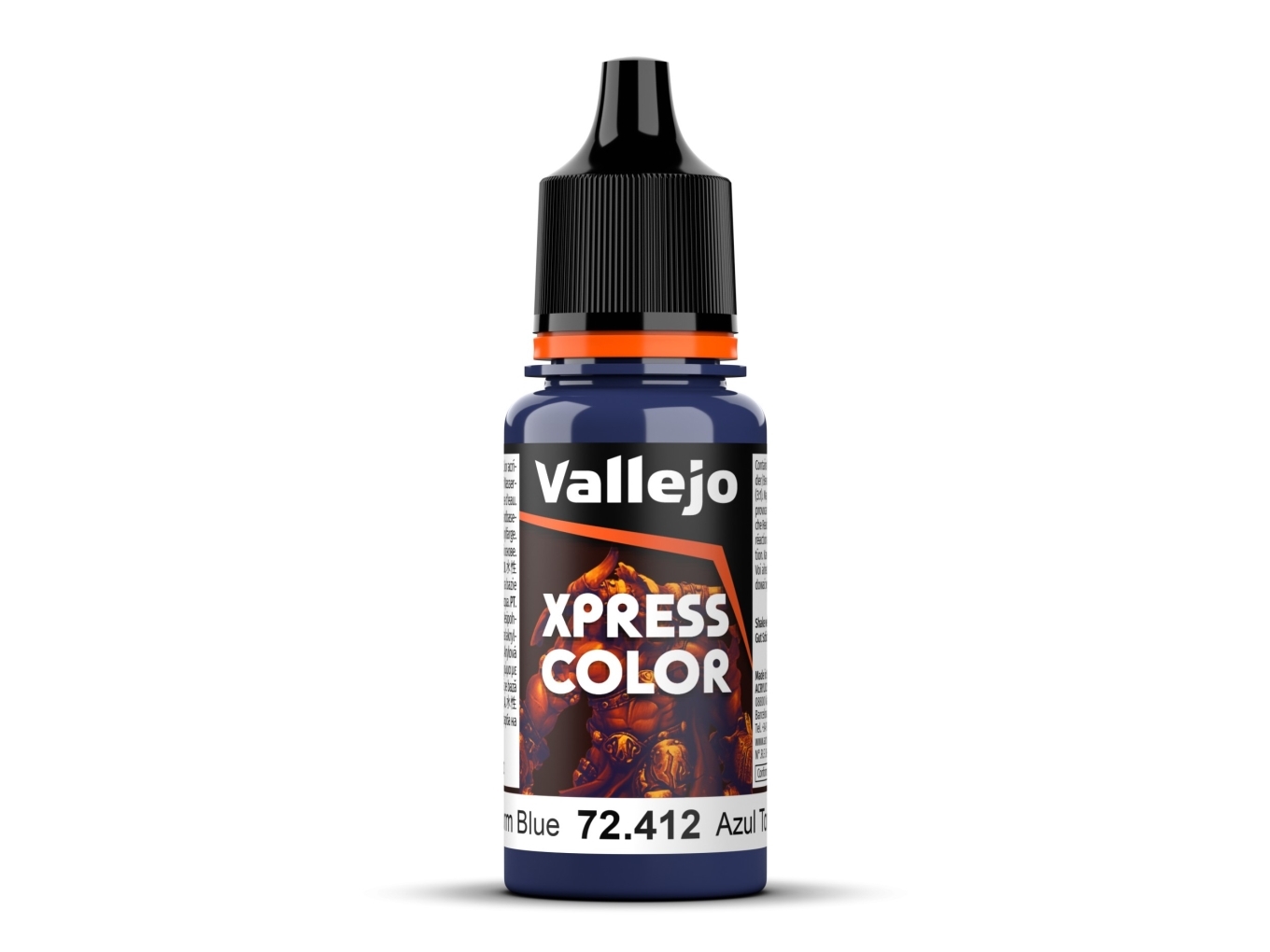 Vallejo 72.412, Blå, Akrylmaling, Væske, 18 Ml, 1 Stk