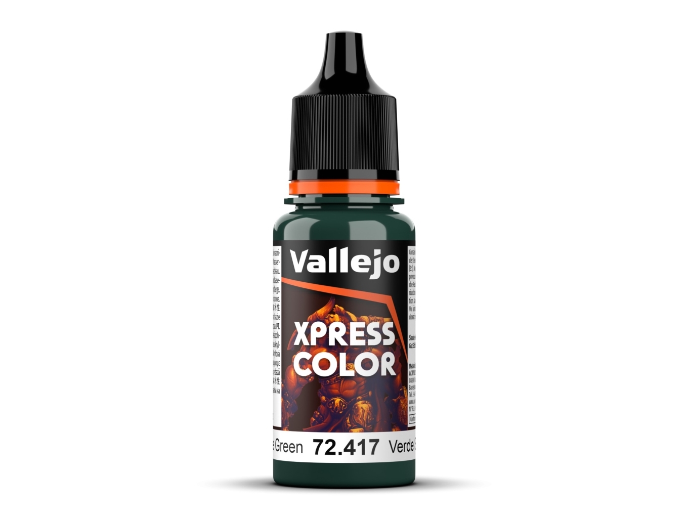 Vallejo 72.417, Grøn, Akrylmaling, Væske, 18 Ml, 1 Stk