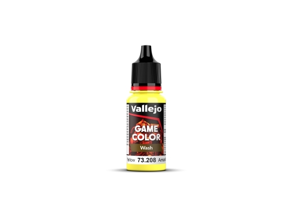 Vallejo 73.208, Gul, Akrylmaling, Væske, 18 Ml, 1 Stk
