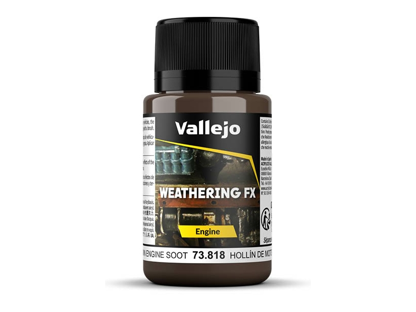 Vallejo 73.818, Brun, Akrylmaling, 40 Ml, 1 Stk |
