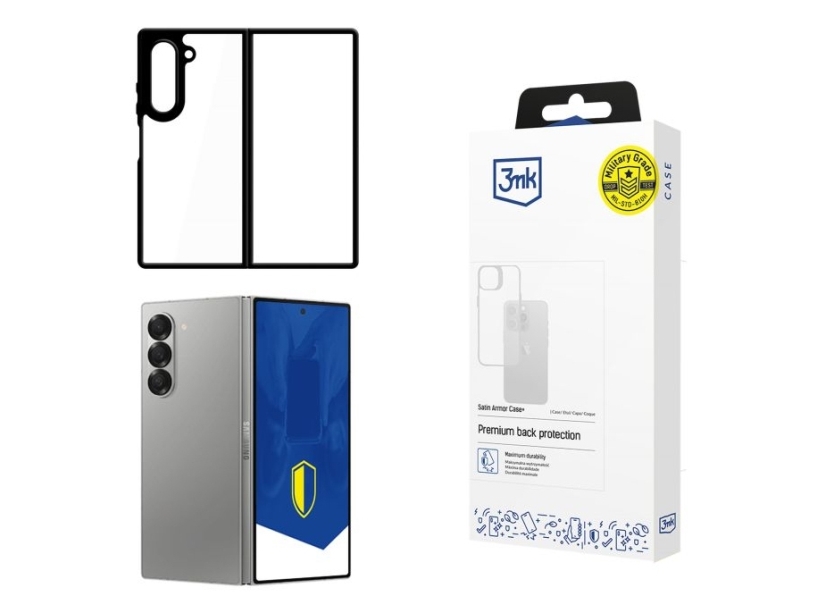 3Mk Satinarmor+ Etui Für Samsung Galaxy Z Fold 6 In Militärqualität
