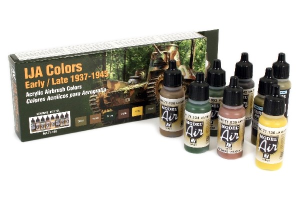 Model Air Ija Colors Early/Late 1937-1945 8X18ml