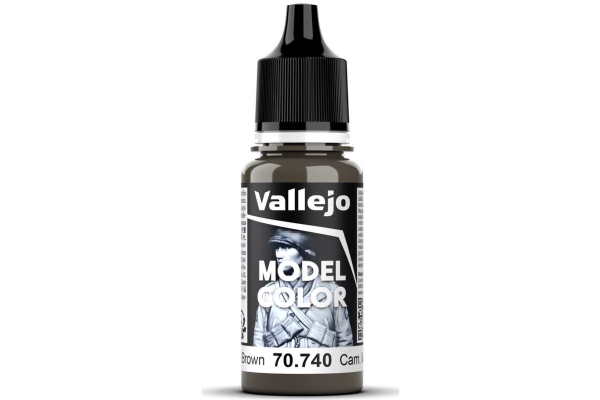 Vallejo Vallejo: 70.740 - Model Color - Camouflage Middle Brown (18 Ml)