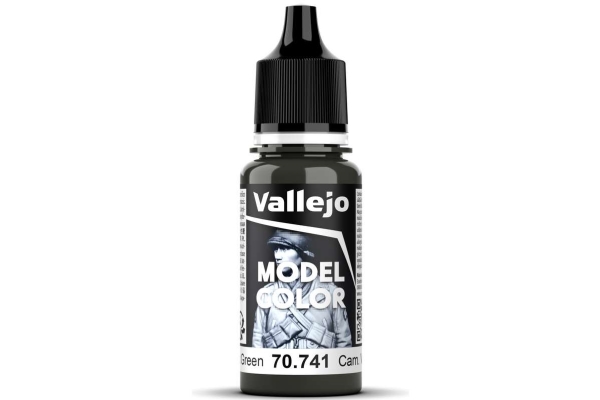 Vallejo 70.741 Model Color Camouflage Black Green (18 ml)