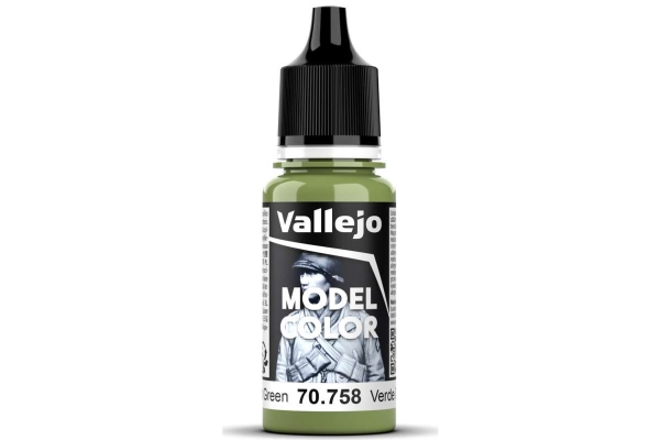 Vallejo Vallejo: 70.758 - Model Color - Bright Green (18 Ml)